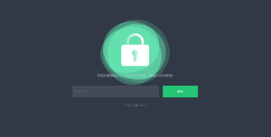 密码访问单页自定义跳转页面源码-云创项目库