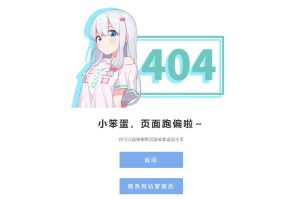 和泉纱雾404网站源码-云创项目库