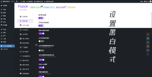 Puock基于WordPress开发的高颜值的自适应主题 支持白天与黑夜模式v2.8.4-云创项目库
