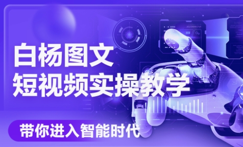 白杨老师·Ai图文短视频实操课(更新6月)-云创项目库