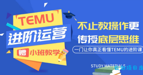 阿卡林·TEMU运营课程(基础+进阶)-云创项目库