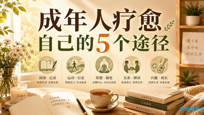 付费文章:成年人疗愈自己的5个途径
