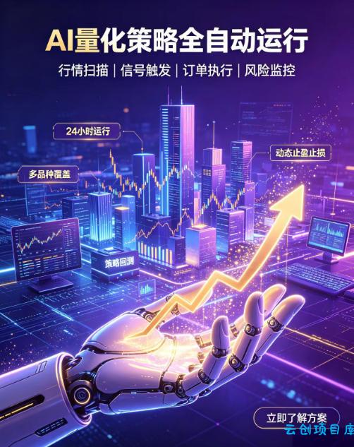 全自动EA量化系统，解锁稳健交易新范式，24小时不断交易，日入500+，当天收益当天到账，无需熬夜盯盘，解放双手，时间自由【揭秘】-云创项目库
