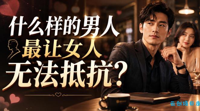 付费文章：什么样的男人最让女人无法抵抗？-云创项目库
