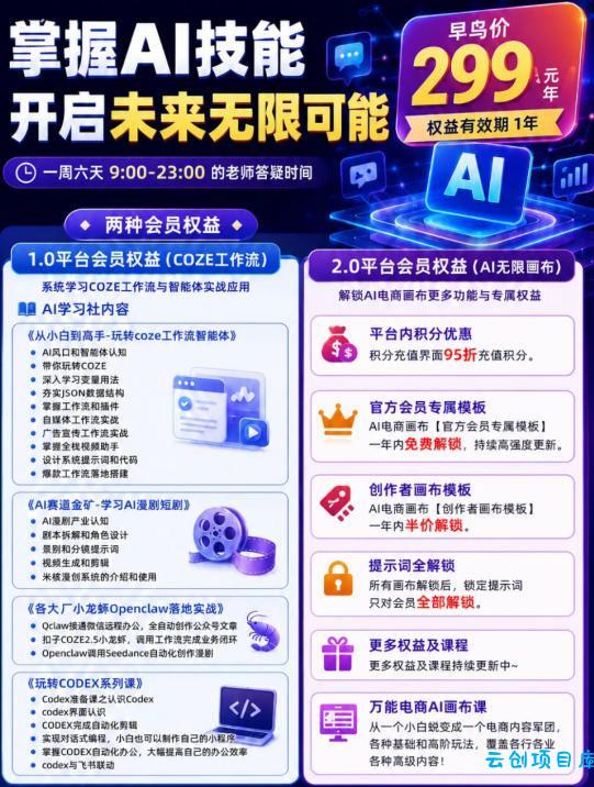 【首发】OPC一人公司项目，单日500+，手机电脑不限制，打造属于自己的品牌画布AI产品，收费陪跑【揭秘】