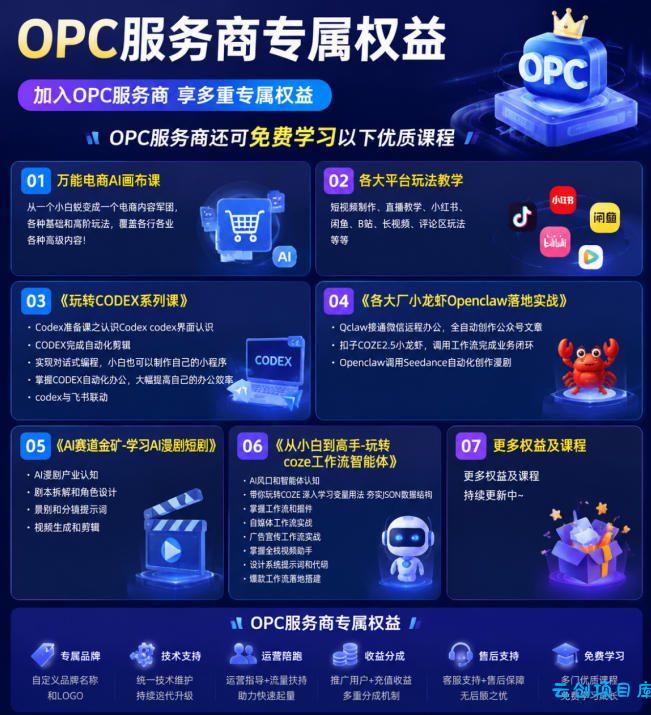 【首发】OPC一人公司项目，单日500+，手机电脑不限制，打造属于自己的品牌画布AI产品，收费陪跑【揭秘】