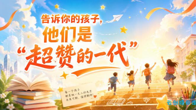 某付费社群专属文章：告诉你的孩子，他们是“超赞的一代”。-云创项目库