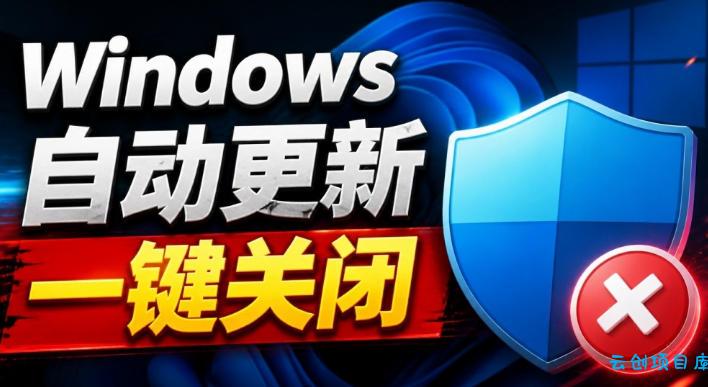 Windows7/10/11系统禁止更新工具来了！仅400KB，一键禁止系统更新和恢复更新，小巧好用-云创项目库