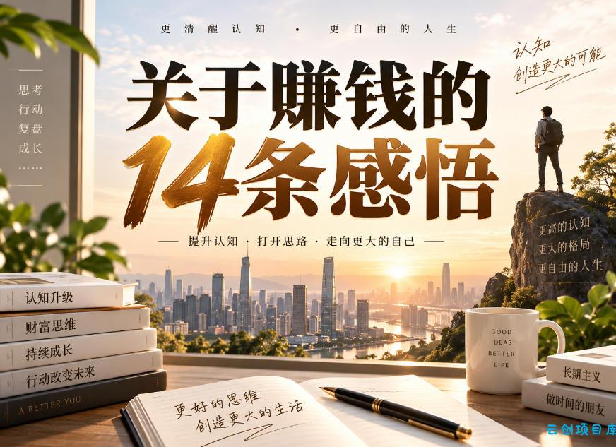 付费文章:关于賺钱的14条感悟