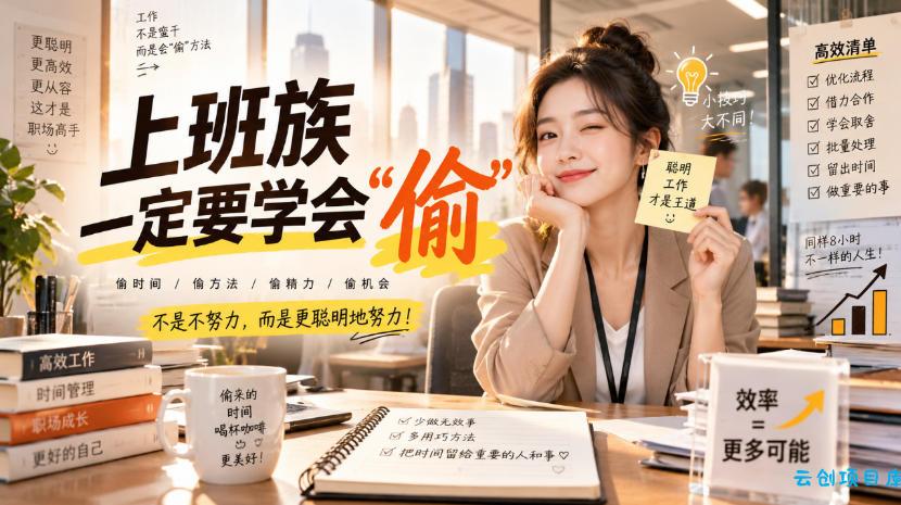 某社群精选付费文:上班族一定要学会“偷“