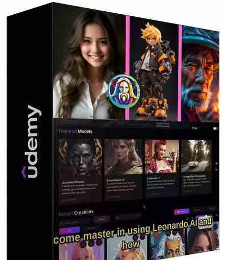 图片[2]-比Midjourney更好的Leonardo AI绘画图像大师班教程-16讲-中英字幕-云创项目库