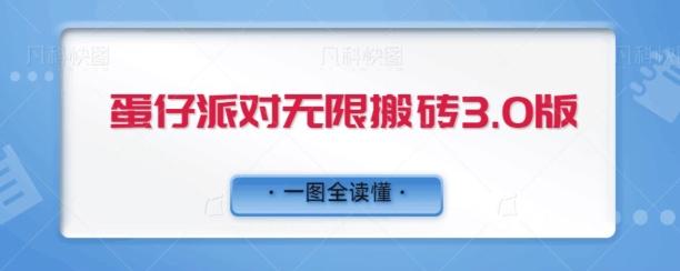 蛋仔派对无限搬砖3.0版日+500-云创项目库