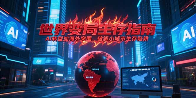 付费文章《世界变局生存指南，AI转型加海外突围，破解小城市生存陷阱》-云创项目库