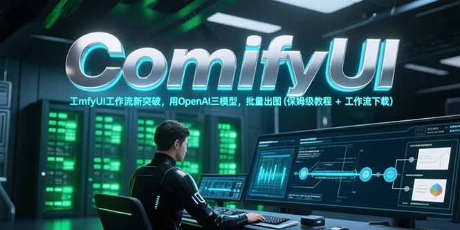 ComfyUI工作流新突破，用OpenAI三模型，批量出图(保姆级教程+工作流下载-云创项目库