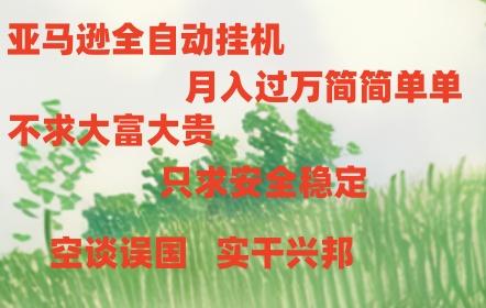 亚马逊全自动浏览挂机，，收益稳定且前景广阔-云创项目库