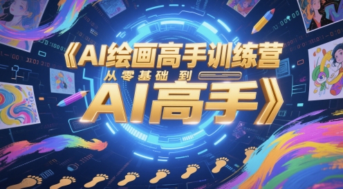 AI绘画高手训练营，从零基础到AI高手-云创项目库