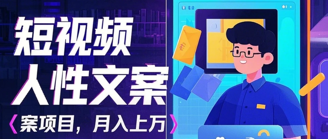 利用AI自动制作短视频人性文案项目：揭秘月入上万的精准流量变现秘籍-云创项目库