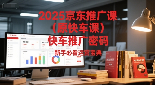 2025京东推广课(原快车课)解锁京东快车推广密码，新手必看运营宝典-云创项目库