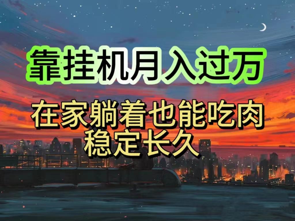 挂机项目日入1000+，躺着也能吃肉，适合宝爸宝妈学生党工作室，电脑手…-云创项目库