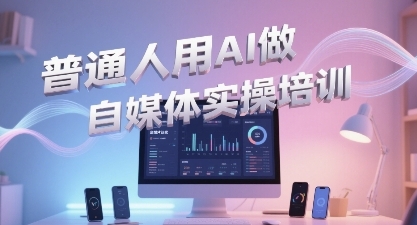 普通一个人用AI做自媒体，助你轻松开启AI自媒体创作之路-云创项目库