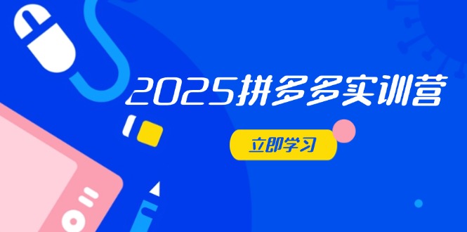 2025拼多多实训营：深度剖析运营关键，助力电商人快速提升-云创项目库