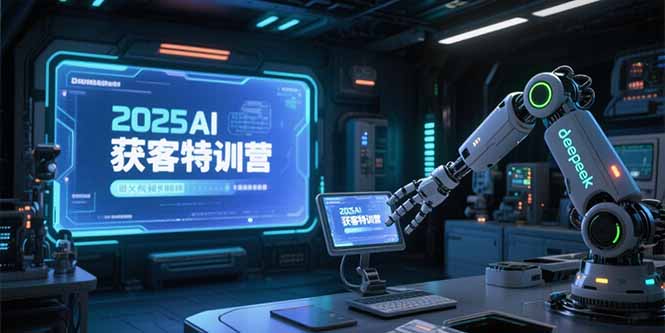 2025AI获客特训营，AI图文视频全制作，deepseek工具实操教学-云创项目库