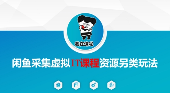 闲鱼采集虚拟IT课程资源另类玩法，干货满满-云创项目库