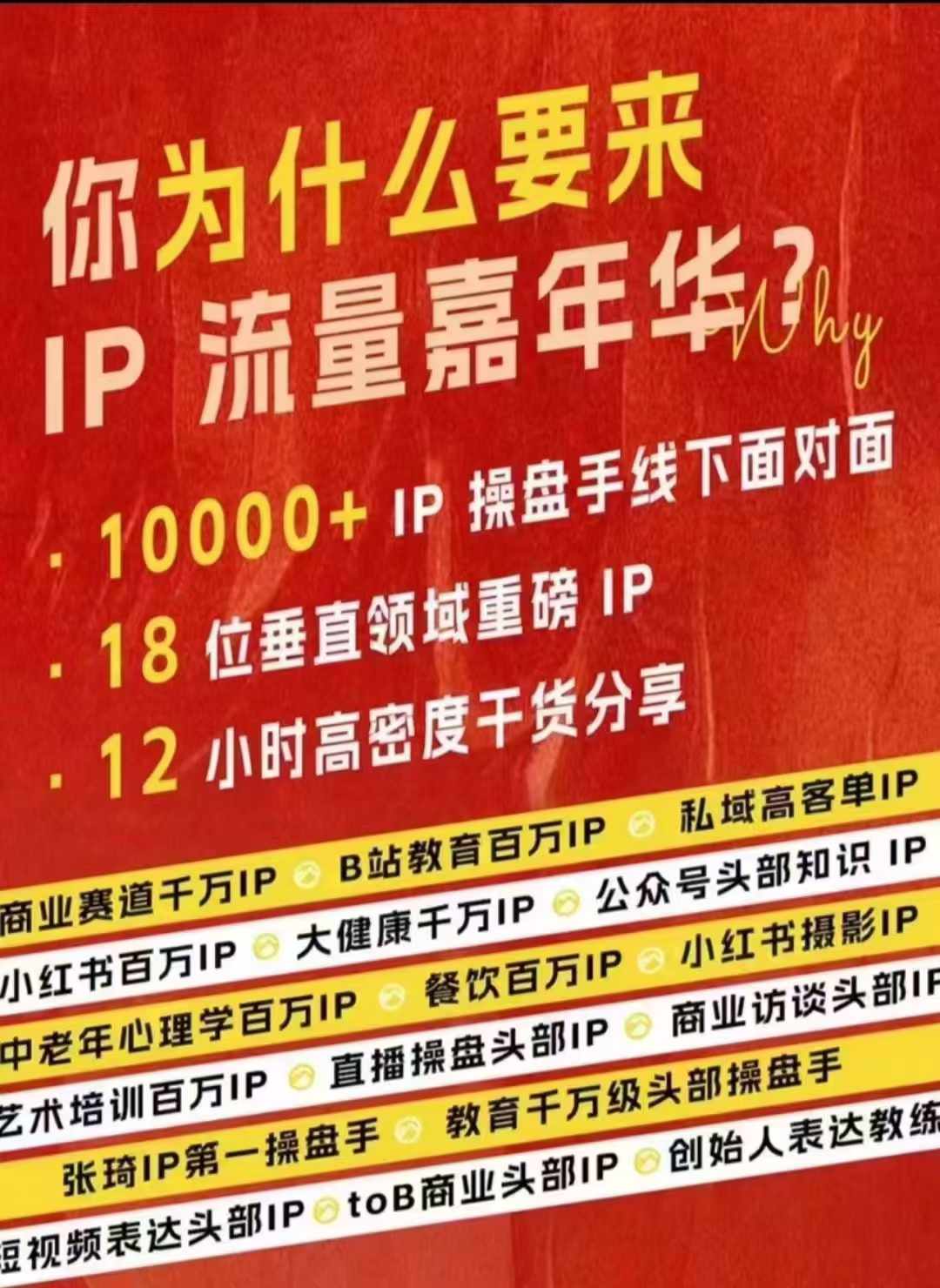 群响IP流量嘉年华，​现场视频+IP江湖2024典藏版PPT-云创项目库